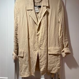 Free People Cream Jacket